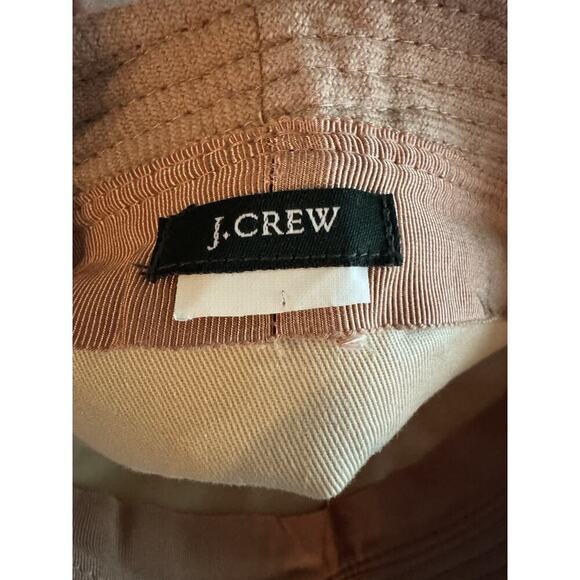 J. Crew Women's Bucket Hat Wool Tweed Light Blush Dusty Pink Size S/M - Picture 3 of 5